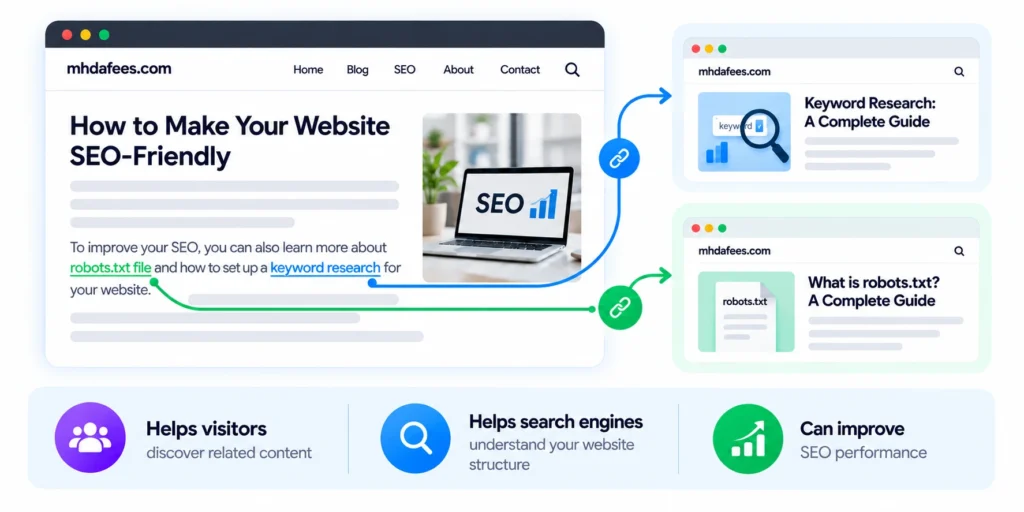 use internal links