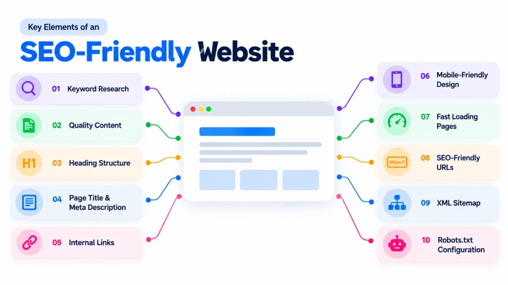 SEO friendly website