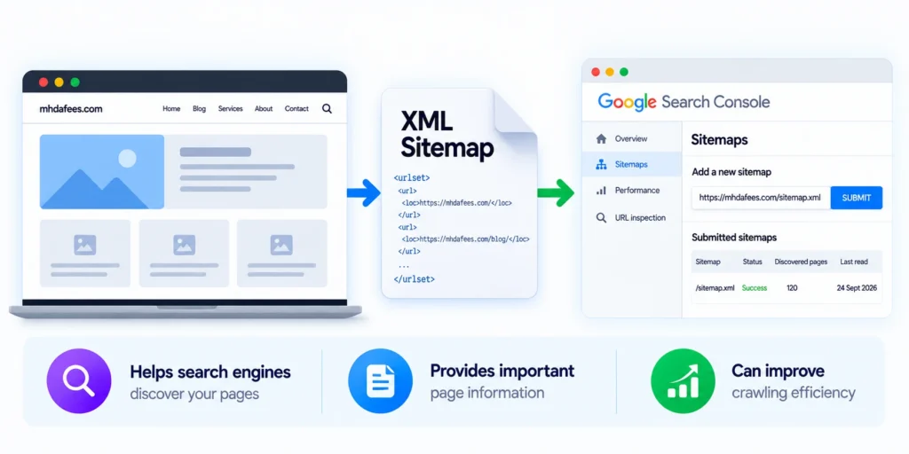 XML sitemap for SEO
